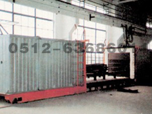 爐體對(duì)開式電阻爐